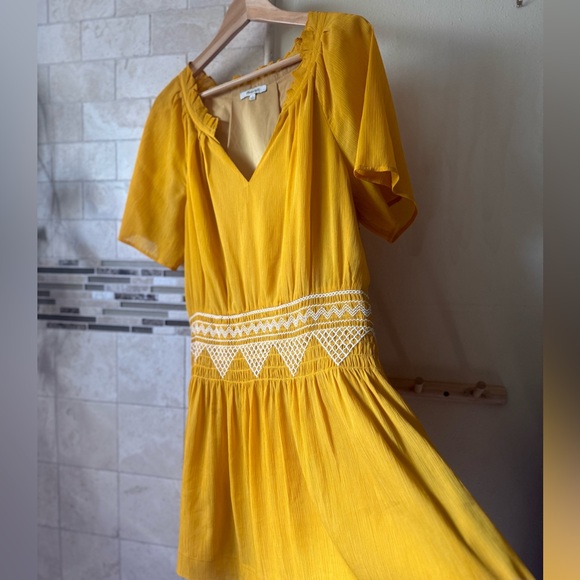 MADEWELL | Smocked Mini Dress - Picture 1 of 10